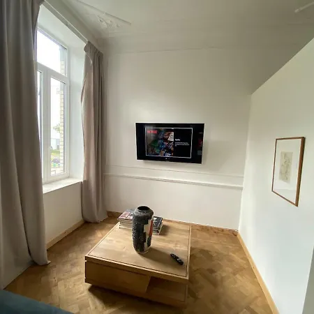 דירה Champagne Apartment, 4p, Parc De La Boverie לייז'